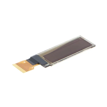 0,91 Дюймов 128x32 OLED LCD Белый дисплейный модуль SPI Серии SSD1306 для arduino Изображение