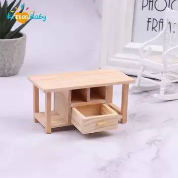 1 шт. кукольный домик, миниатюрная модель чайного столика, мебель 