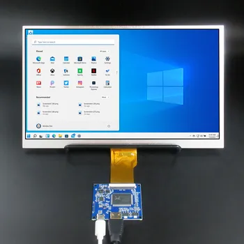 10,1-дюймовый Экран, ЖК-TFT монитор с платой управления драйвером, совместимый с HDMI для платы разработки DIY Raspberry Pi Изображение