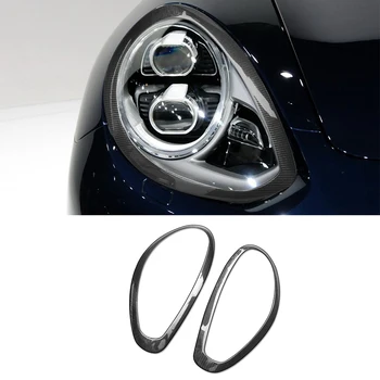 2 шт. Автомобильные фары из углеродного волокна, накладка для бровей и век Для Porsche Panamera 970 2014-2016, автомобильные наклейки, накладка для век Изображение