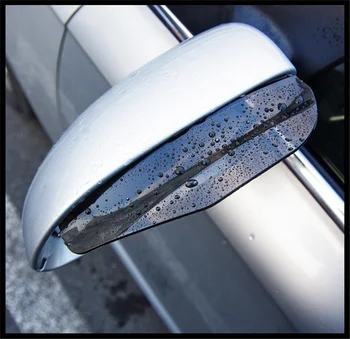 2 шт. универсальное зеркало заднего вида от дождя для Opel Astra g/gtc/j/h Corsa Insignia Mokka KX3 KX5 Изображение