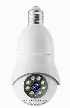 2MP 1080P Yi Lot ПРИЛОЖЕНИЕ E27 Лампа Головное Гнездо Беспроводная PTZ IP Купольная Камера Полноцветный Искусственный Интеллект Гуманоидное Обнаружение Безопасности Радионяня Изображение