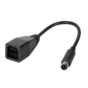 50 Шт. Новый высококачественный Источник питания переменного тока, кабель для зарядного устройства, шнур-адаптер для зарядки, конвертер для Xbox360 для Xbox 360 E Изображение