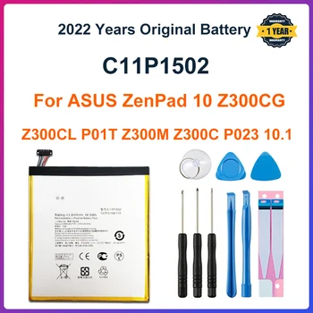 ASUS Оригинальный Сменный Аккумулятор для телефона C11P1502 4890 мАч для ASUS ZenPad 10 Z300CG Z300CL P01T Z300M Z300C P023 10,1 Бесплатные Инструменты Изображение