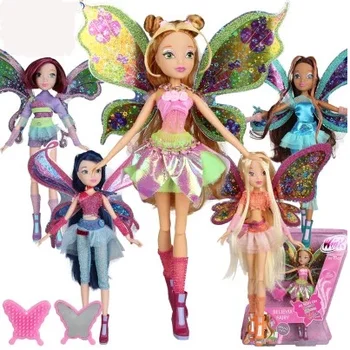 Believix Fairy & Lovix Fairy Rainbow, разноцветные куклы для девочек, Куклы Fairy Bloom с классическими игрушками для подарка для девочки Изображение