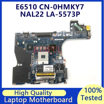 CN-0HMKY7 Материнская плата 0HMKY7 HMKY7 Для Dell E6510 Материнская плата ноутбука N10M-NS-B-A3 LA-5573P QM57 100% Полностью протестирована, работает хорошо Изображение