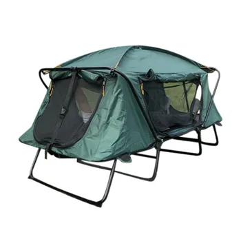 CT24 1 человек Заводская поставка армейский зеленый Оксфорд для одного человека складная походная Палатка на открытом воздухе походная палатка Изображение