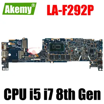 DDA30 LA-F292P i5-8350U/i7-8650U Процессор 8G/16G Оперативная память Материнская плата Для ноутбука Dell Latitude 7390 Материнская плата 100% Полностью протестирована В порядке Изображение