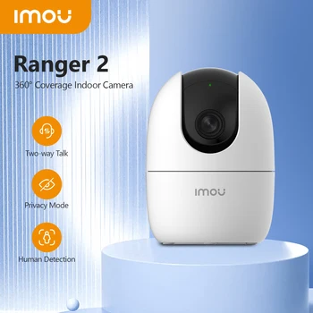IMOU Ranger 2 IP-камера 1080P, Камера 360, Обнаружение человека, Ночное видение, Детское Домашнее Видеонаблюдение, Беспроводная камера WiFi Изображение