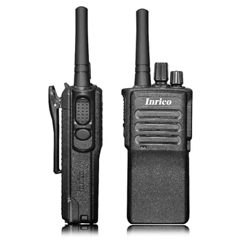 Inrico T198 Интеллектуальная глобальная говорящая сеть WCDMA/GSM GPS военного качества портативная рация Изображение