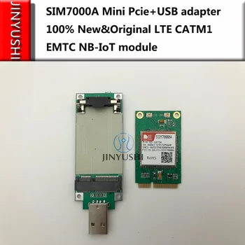 JINYUSHI для SIM7000A Mini Pcie + USB-адаптер 100% Новый и оригинальный модуль LTE CATM1 EMTC NB-IoT в наличии Бесплатная доставка Изображение