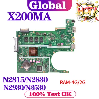 KEFU Ноутбук X200M Материнская плата Для ASUS X200MA F200MA K200MA Материнская плата ноутбука N2815 N2830 N2840 N2930 N2940 N3520 N3530 N3540 Изображение