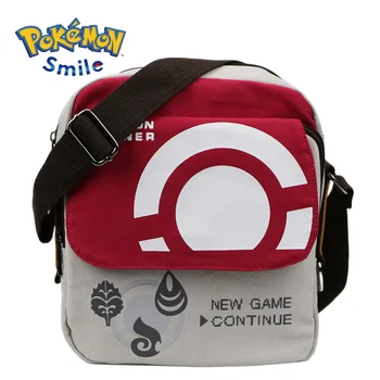 NEW2023 Сумка с Покемоном на одно плечо, студенческая сумка через плечо с аниме Пикачу, сумка для игры в мяч, кошелек для монет, школьный рюкзак, подарок, бесплатная доставка Изображение