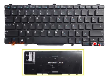SSEA Новая клавиатура США для ноутбука DELL Latitde 3340 E3340 без рамки ноутбук Изображение