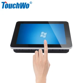 TouchWo Малогабаритные 8-дюймовые Емкостные Android Win Linux Ubantu All In One Panel PC Настенного Монтажа Промышленные Мониторы с сенсорным экраном Изображение