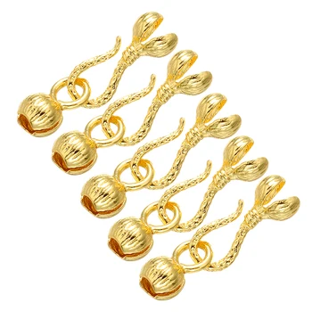 ZHUKOU, 5 шт., Латунные кубические Циркониевые застежки золотого цвета, крючок для ожерелья и браслета, ювелирные изделия 