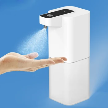 Бесконтактный Дозатор мыла для посуды, Электрический Ручной Дозатор жидкого мыла с пеной для рук, Автоматические Дозаторы мыла для ванной комнаты Изображение