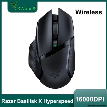 Беспроводная Игровая мышь Razer Basilisk X Hyperspeed, Совместимая с Bluetooth, 16000 точек на дюйм, 5G, Усовершенствованный Оптический Сенсор, Аксессуары для ПК Геймеров Изображение