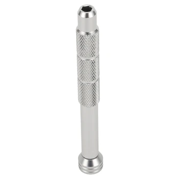 Болторез, Отвертка, ручка, держатель бит, Алюминиевый сплав 4 мм Для шестигранных бит H4, магнитный Прецизионный ремонт Изображение
