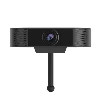 Веб-камера для видеозвонков на внутренних онлайн-встречах с ноутбуком с микрофоном Изображение