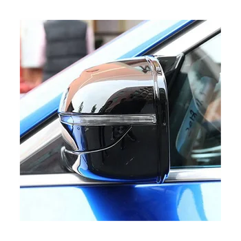 Глянцевая Черная Крышка Зеркала заднего вида Автомобиля, Накладка Рамы Бокового зеркала для BMW 5 Серии G20 G28 G30 G38 G11 G12 2015-2019 Изображение
