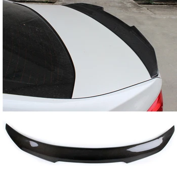 Для Внедорожника BMW F16 X6 2014-2018 PSM Стиль Задний Спойлер Крыло Из Настоящего Углеродного Волокна Откидная Крышка Багажника Автомобиля Decklid Splitter Lip Изображение