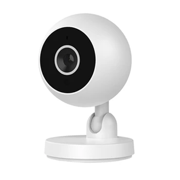Домашняя камера безопасности 1080p WiFi для умной няни в помещении, IP-камера для ночного видения, 2 способа обнаружения человека, домашнее животное Изображение