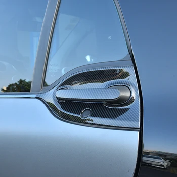 Защита дверной ручки автомобиля из нержавеющей стали Декоративная рамка Наклейка для Mercedes Smart 453 для двух внешних аксессуаров для ремонта Изображение