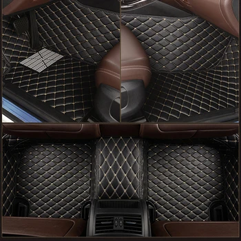 Изготовленный на заказ автомобильный коврик для Volkswagen Vw Touareg 2019-2022 года выпуска, Автомобильные Аксессуары, Детали интерьера, Ковер Изображение