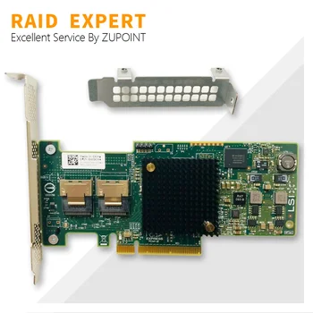 Карта RAID-контроллера LSI 9208-8I = LSI 9207-8i FW: P20 HBA IT Mode SAS SATA PCI-E 3.0 Карта расширения для ZFS FreeNAS unRAID Изображение