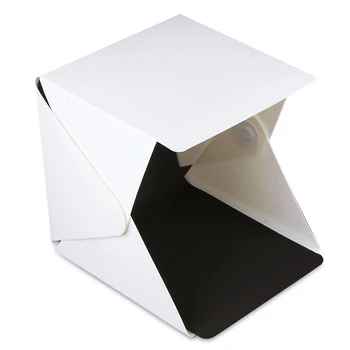 Коробка для фотосъемки Многоразовый фон Палатка для освещения фотостудии Cube Shooting Портативный Профессиональный Фотограф Изображение