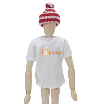 Кукла Эльф своими руками, белые пустые футболки, одежда для куклы Кен, футболка ручной работы для куклы 30 см, модный наряд, Повседневная одежда Изображение