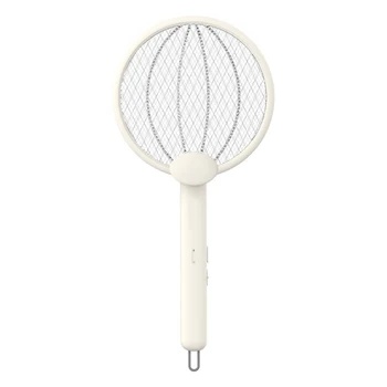 Лампа для борьбы с комарами USB Перезаряжаемая москитная ракетка Swatter DC3000V Репеллент для улицы Изображение