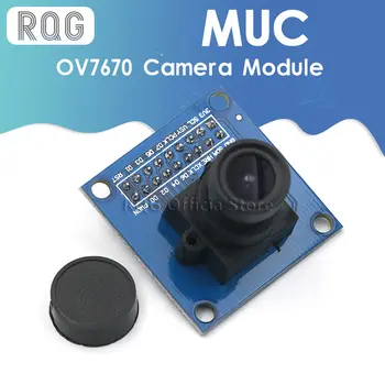 Модуль камеры OV7670 Модули OV7670 поддерживают VGA CIF с автоматическим управлением экспозицией, активный размер дисплея 640X480 Для Arduino Изображение