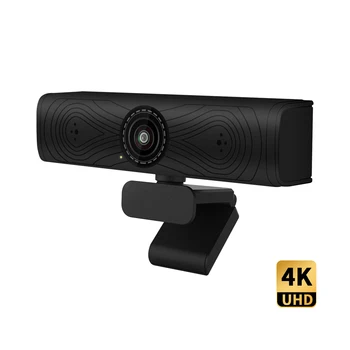 Новая 8-мегапиксельная конференц-камера с автофокусом, Потоковая USB-веб-камера, Full HD 4K, Автофокус, Встроенный микрофон, usb 3.0, веб-камера для конференций Изображение