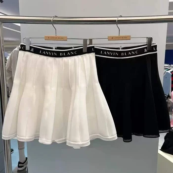 Новая юбка для гольфа женская летняя быстросохнущая темпераментная облегающая короткая юбка для спорта на открытом воздухе юбка-труба Изображение