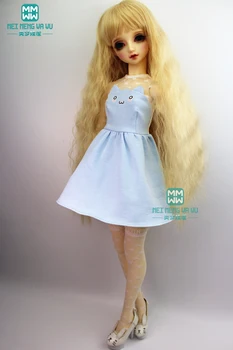Одежда для куклы BJD, платье для девочек, подходит на 58-62 см, 1/3 DD SD10 SD13, модное синее платье с кошачьими ушками для куклы bjd, модное платье принцессы Изображение