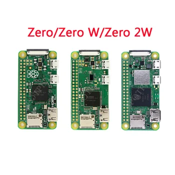 Плата разработки Raspberry Pi Zero 2W / Zero W / Zero WH материнская плата Linux с паяными разъемами Изображение