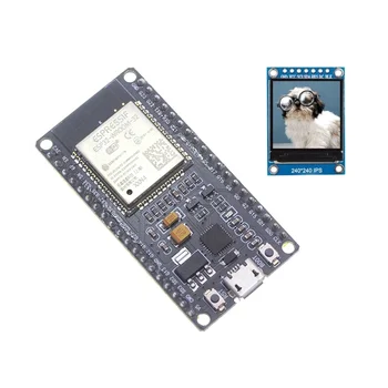 Плата разработки модуля ESP32 Беспроводной WiFi + Bluetooth Модуль ESP32-WROOM-32 с Цветным экраном 1,3 дюйма Изображение