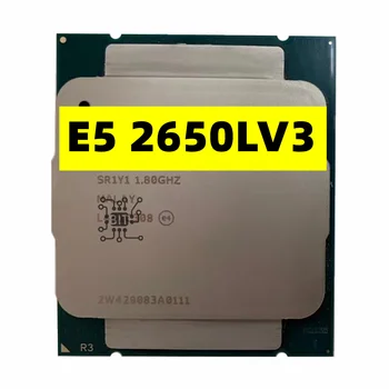 Подержанный процессор XEON E5 2650L V3 CPU Процессор E5 2650LV3 1,8 ГГц 12-ядерный LGA 2011-3 для материнской платы X99 Бесплатная доставка Изображение
