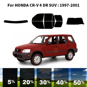 Предварительно Нарезанная нанокерамическая Автомобильная УФ-пленка Для Тонировки Окон Для HONDA RD1 CR-V 4 DR SUV 1997-2001 Изображение