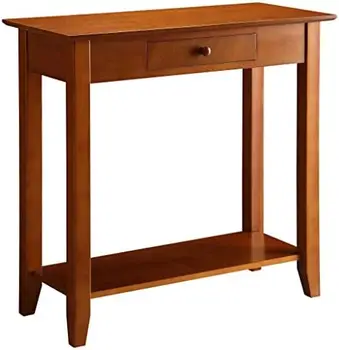 Прихожий столик Heritage с 1 ящиком и полкой, вишневый Изображение