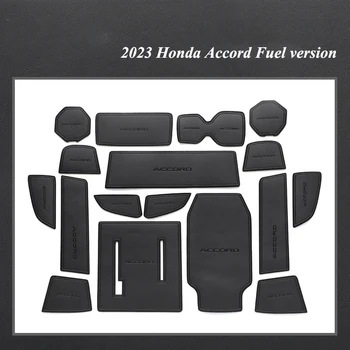 Противоскользящий коврик для автомобильных ворот Honda Accord 2023, Нескользящая накладка для дверных пазов, Кожаная подставка для Авто, Аксессуары для интерьера Изображение