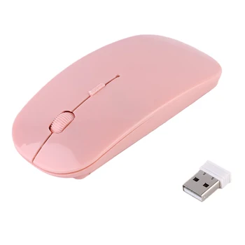 Профессиональная Оптическая беспроводная мышь 2,4 ГГц, Совместимая с беспроводной USB-кнопкой, игровая мышь, игровые мыши, компьютерная мышь для ПК, ноутбука Изображение