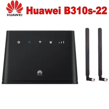 Разблокированный Huawei B310 B310s-22 150 Мбит/с 4G LTE CPE WIFI МАРШРУТИЗАТОР Модем с антеннами pk b315 b310s Изображение
