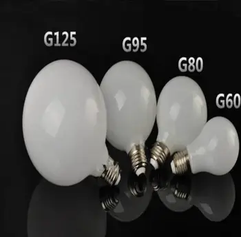 Светодиодный E27 G60 G80 G95 G125 светодиодный лампочка E27 5 Вт Edison светодиодный лампочка AC110V 220 В Глобус Шар Лампа Холодный/Теплый Белый Изображение