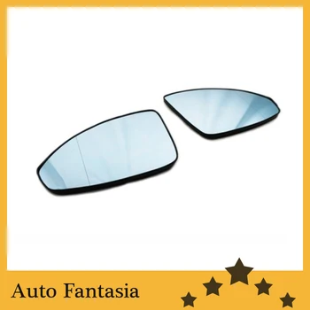 Синее тонированное боковое зеркальное стекло с раздельным углом наклона для Chevrolet Cruze Изображение