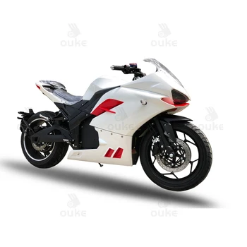 Скутер ebike с литиевой батареей для взрослых 2000 Вт 5000 Вт 2021 Более дешевые Спортивные Электрические Гоночные мотоциклы Изображение