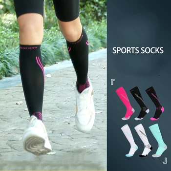 Футбольные носки с полотенцем, носки для марафона, Дышащие Длинные носки для внешней торговли, Мужские и женские летние футбольные носки Изображение