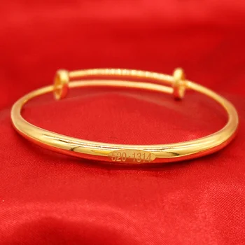 Этнический модный гладиаторский браслет с круглой гравировкой на животе, Вьетнамский золотой наконечник, приглашение на фестиваль, подарок для девушки Изображение